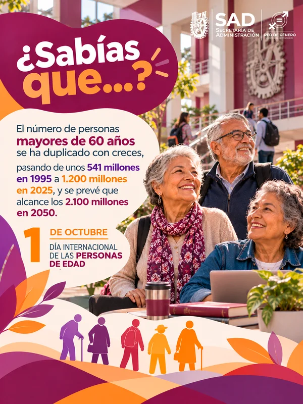 1 de octubre, Día Internacional de las Personas de Edad