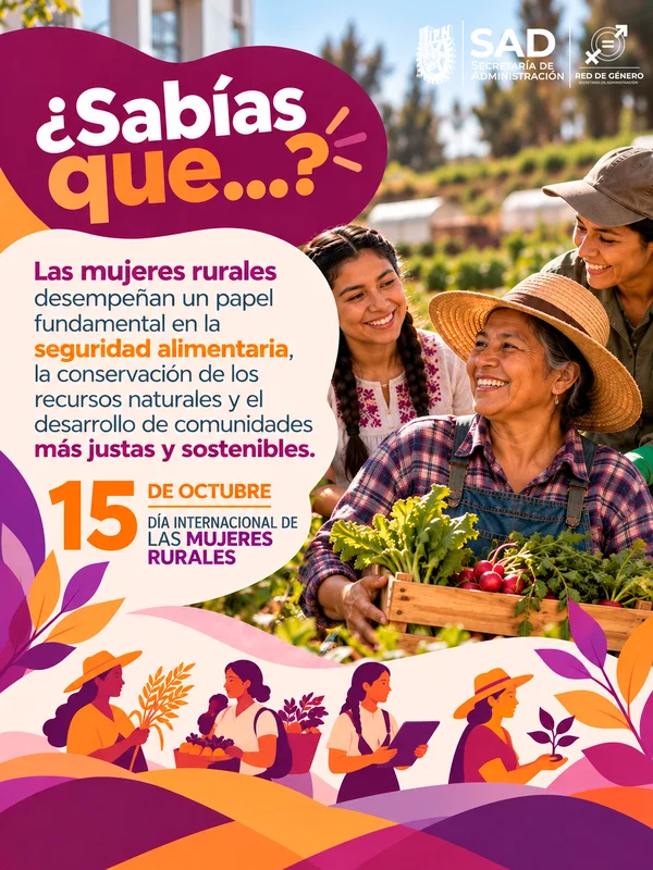 15 de octubre, Día Internacional de las Mujeres Rurales