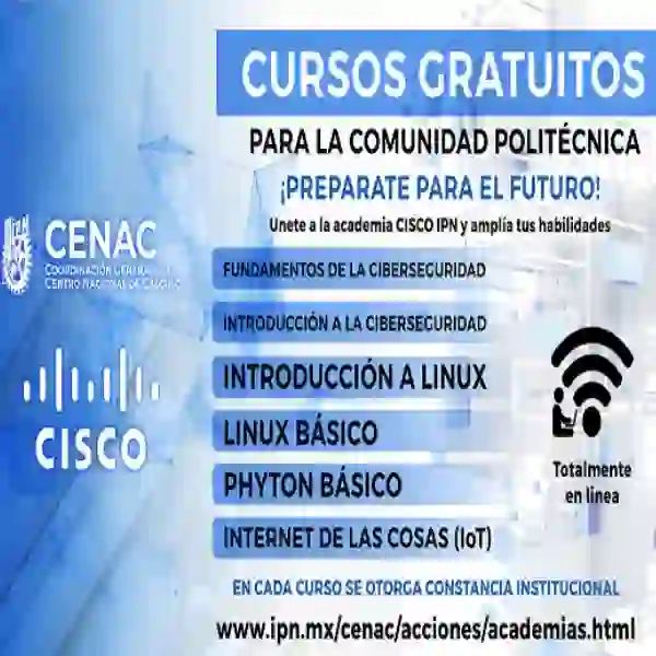 Cursos Gratuitos CISCO - CENAC